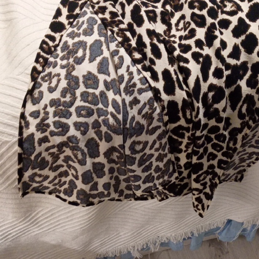 Leopard Print Maxi Dress - Picture 4 of 5